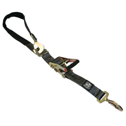 BULLDOG WINC RATCHETING AXLE STRAP  2'X10' 10KBS - 20229