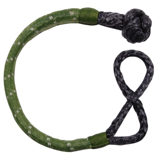 BULLDOG WINC AR ROPE SHACKLE  10MM  30K BS  8' - 20393
