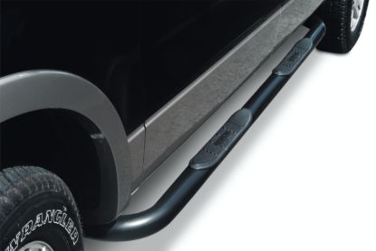 BIG COUNTRY 3' ROUND SIDE BARS MILD STEEL BLACK - 370451