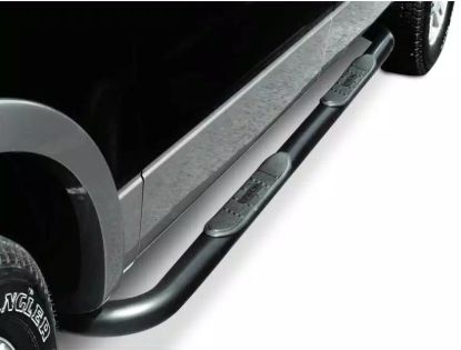 BIG COUNTRY 3' ROUND SIDE BARS MILD STEEL BLACK - 372021