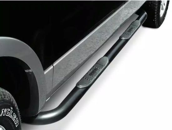 BIG COUNTRY 3' ROUND SIDE BARS MILD STEEL BLACK - 372021