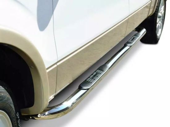 BIG COUNTRY 3' ROUND SIDE BARS STAINLESS STEEL - 379294