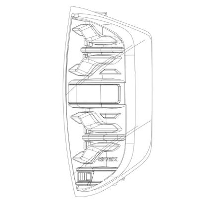 ALPHAREX USA LUXX-SERIES LED TAIL LIGHTS - 672030