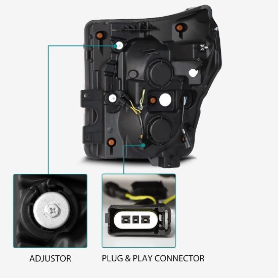 ALPHAREX USA FORD SUPERDUTY 11-16 LED PROJECTOR - 880143