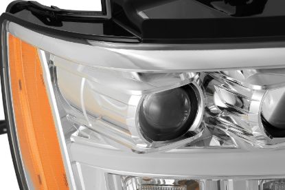 ALPHAREX USA PROJECTOR HEADLIGHTS  CHROME W/ ACT - 880298