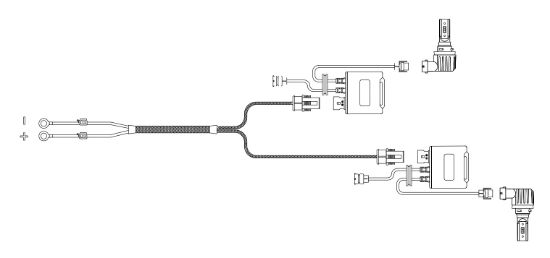 ARC LIGHTING SUPER DECODER HARNESS KIT 9005(2EA) - 20953