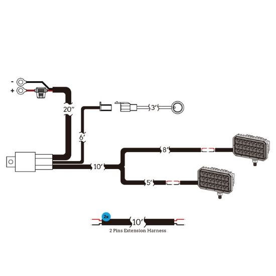 ARC LIGHTING WORKLINK  UNIVERSAL SINGLE COLOR WO - BB84041