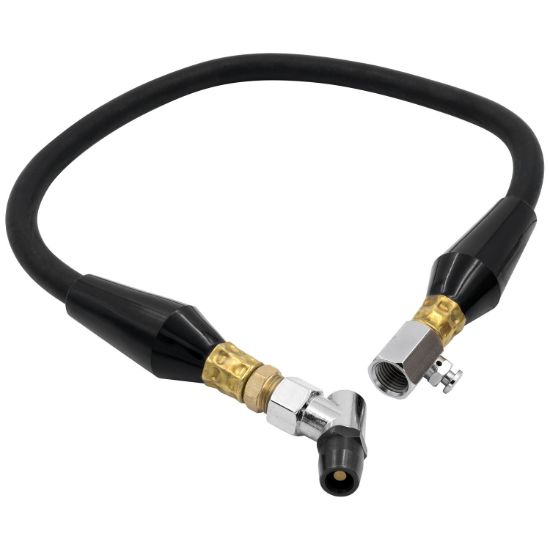 AUTO METER TIRE PRESSURE GA HOSE W/STRAIN RLF - 2166