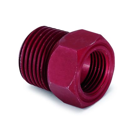 AUTO METER RED ALUM.1/2 TEMP ADAPTER - 2273