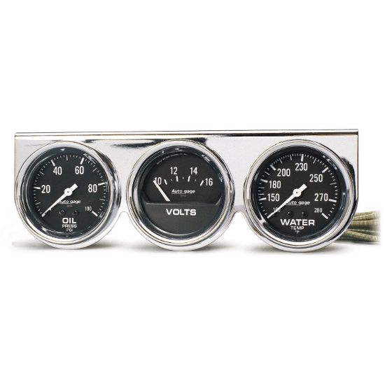 AUTO METER A.GAGE CONS.OIL/VLTS/WAT - 2399