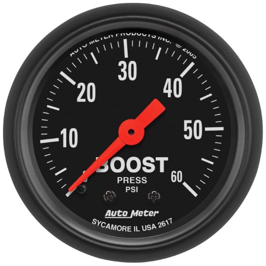 AUTO METER 2'BOOST 0-60PSI Z SERI - 2617