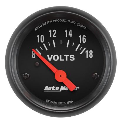 AUTO METER Z VOLTMETER 8-18 VOLTS - 2645