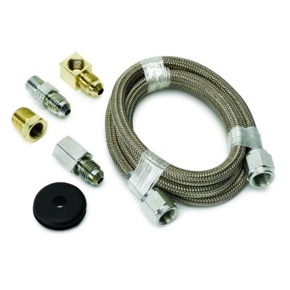 AUTO METER 3FT BRAIDED S.STEEL LINE - 3227