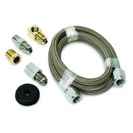 AUTO METER 3FT BRAIDED S.STEEL LINE - 3227
