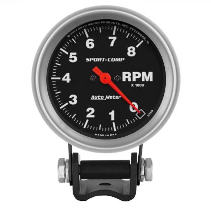 AUTO METER 25/8'MINI SPORT COMP TACH - 3708