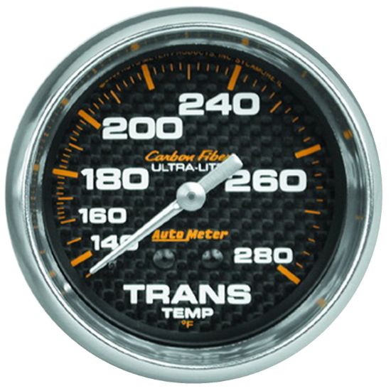 AUTO METER CARB.FIB 2 5/8 TRANS TEMP - 4851