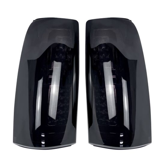 AMERICAN MOD LED TAIL LIGHTS; CHROME HOUSING; SM - MCHCC00201