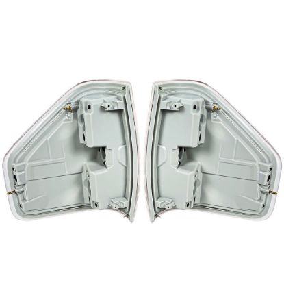 AMERICAN MOD LED TAIL LIGHTS; CHROME HOUSING; RE - MFMAC00201