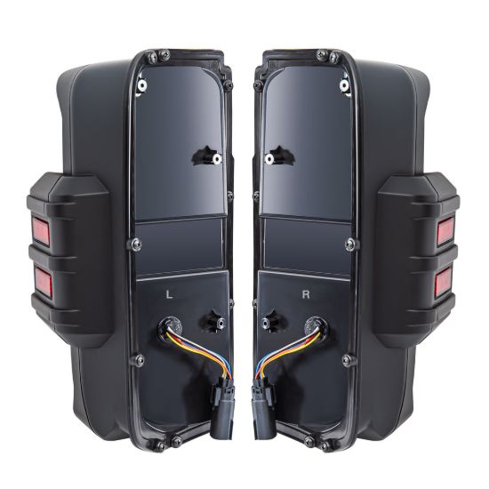 AMERICAN MOD RAPTOR STYLE LED TAILLIGHTS W/ STAR - MFMEC00202