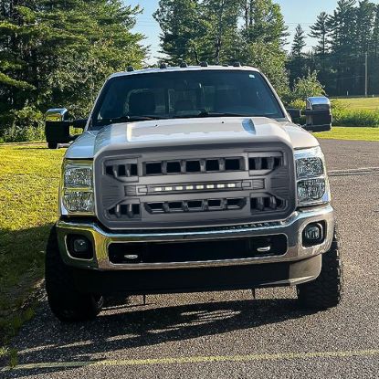 AMERICAN MOD ARMOR GRILLE W/ LED OFF-ROAD LIGHTS - MFMFA00105