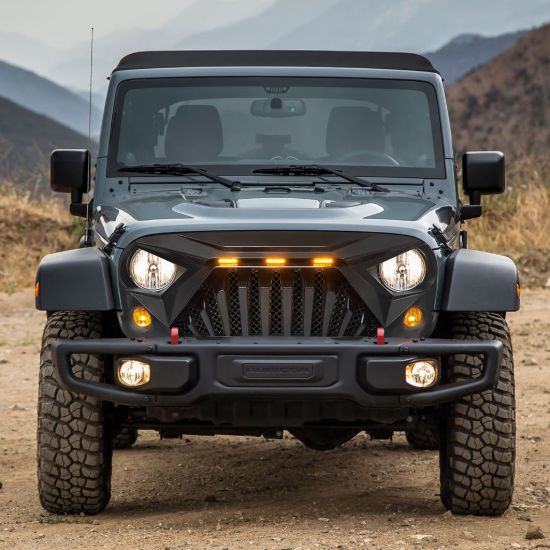 AMERICAN MOD GOLIATH GRILLE WITH LED AMBER LIGHT - MJPAA00122