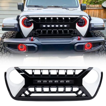 AMERICAN MOD ARMOR GRILLE W/ OFF-ROAD LIGHTS AND - MJPCA00127