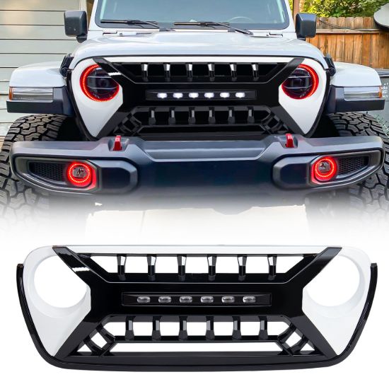 AMERICAN MOD ARMOR GRILLE W/ OFF-ROAD LIGHTS AND - MJPCA00127