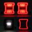 AMERICAN MOD LED TAIL LIGHTS - CLEAR LENS - MJPCA03302