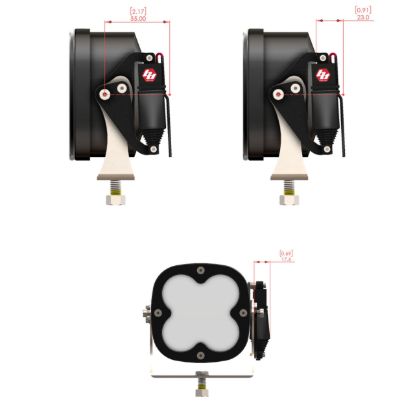 BAJA DESIGN LP SERIES / XL MOTO ACTUATOR KIT - 800001