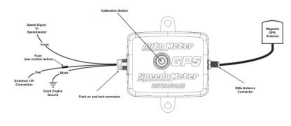 AUTO METER UNIVERSAL GPS SPEEDOMETER - 5289