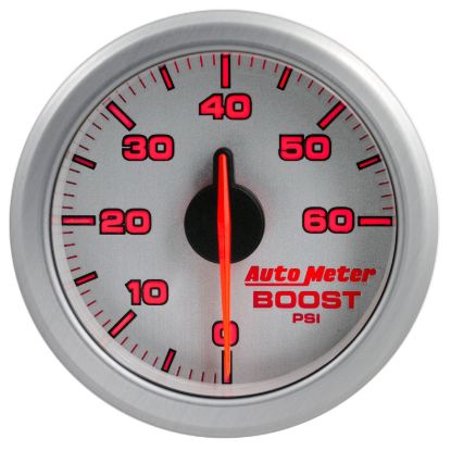 AUTO METER AIRDRIVE BOOST 0-60 SILVR - 9160UL