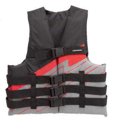 AIRHEAD AIRHEAD BOLT 4-BUCKLE LIFE VEST - S - 3008404ABR