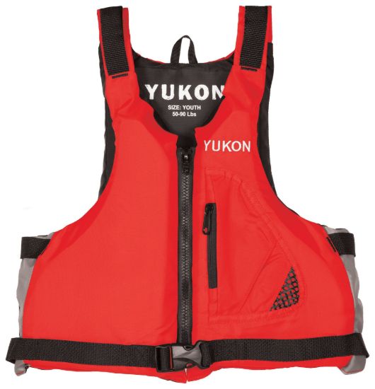 AIRHEAD YUKON BASE PADDLE/ANGLER VEST  RED - 3300403ARD