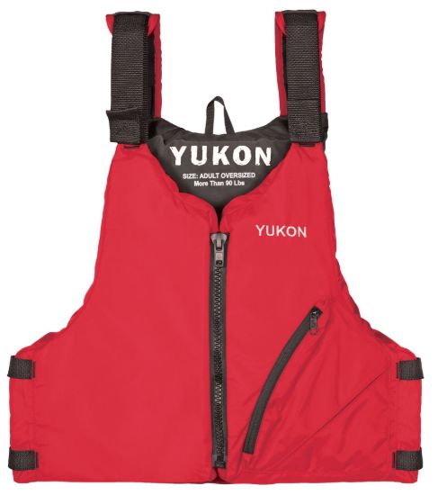 AIRHEAD YUKON BASE PADDLE/ANGLER VEST  RED - 3300416ADR