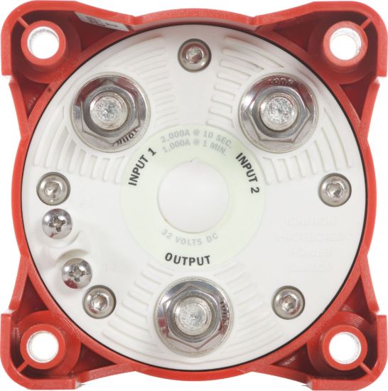 BLUE SEA SWITCH BATTERY E SELECTOR 3P W/AFD - 11001BSS