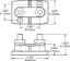 BLUE SEA BUSBAR DUAL STUD 3/8IN W/INSULATORS - 2019BSS