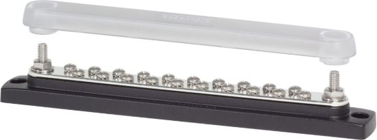 BLUE SEA BUSBAR 20 GANG COMMON BUS W/CVR - 2312BSS
