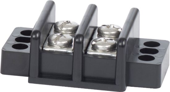 BLUE SEA TERMINAL BLOCK/IND 2CIRC 30A - 2502BSS