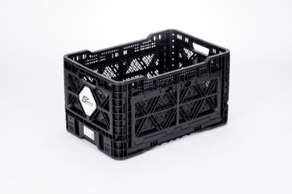 BIG ANT MEDIUM COLLAPSIBLE CRATE BLACK W/ W - IP54OBLK