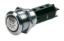 BEP BUZZER & WARN LGT RED S/S DC12V - 0511000900