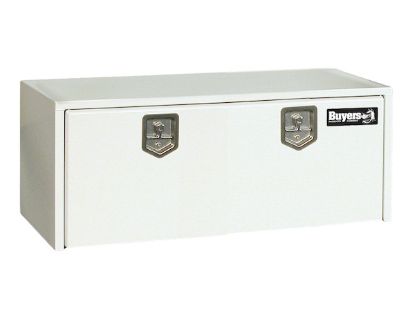 BUYERS PROD TOOLBOX 18X18X24 SST T-HDL WHITE PO - 1702400