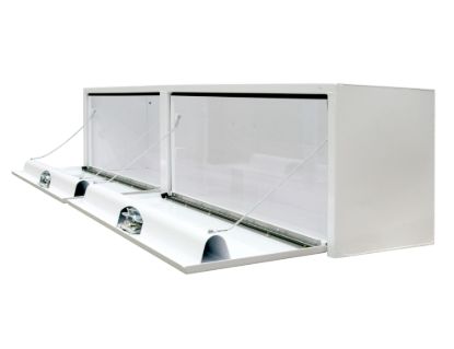 BUYERS PROD TOOLBOX TOPSIDER 96IN SST T-HDL WHI - 1702860