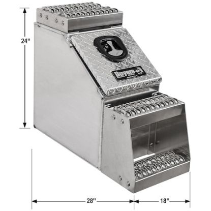 BUYERS PROD TOOLBOX 24HX28DX18W ALUM STEPBOX W/ - 1705181