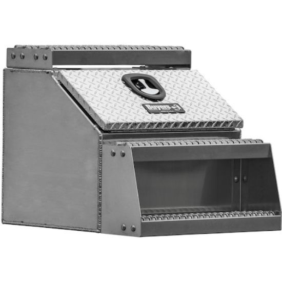 BUYERS PROD TOOLBOX 24HX28DX24W ALUM STEPBOX W/ - 1705182