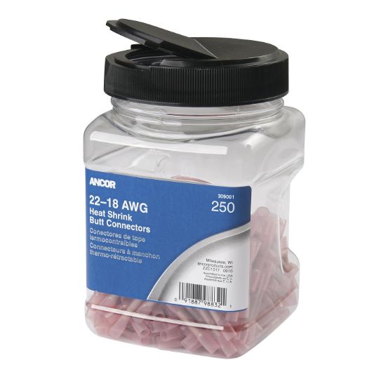 ANCOR HEAT SHRINK BUTT CONNECTOR  22-18 - 309001