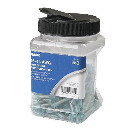 ANCOR HEAT SHRINK BUTT CONNECTOR  16-14 - 309101