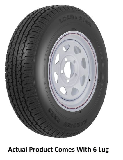 AMERICANA ST225/75R15 E/6H SPK WH STR KR - 31368