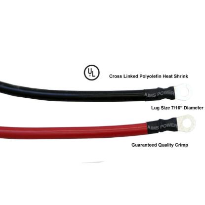 AIMS POWER 8FT 300A MAX BAT CABLE - 1001661