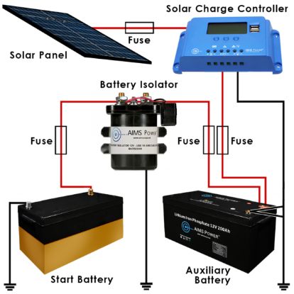 AIMS POWER 300A BATTERY ISOLATOR - 1007458