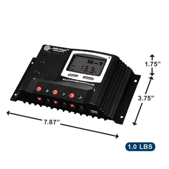 AIMS POWER 30A PWM SOLAR CHARGE CONTROLLER - 1008806